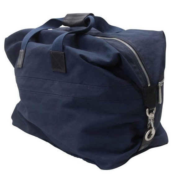 Louis Vuitton Blue and White Travel Bag - Picture 3 of 12